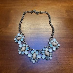 Charming Charlie Peach Statement Necklace